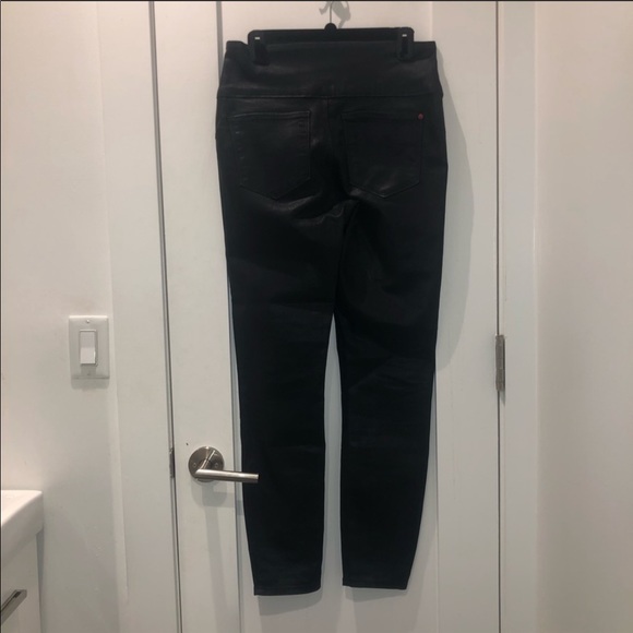 Spanx Coated Wax Skinny Jeans - Picture 3 of 3
